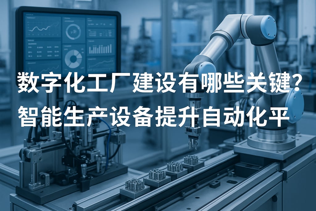 数字化工厂建设有哪些关键？智能生产设备提升自动化水平