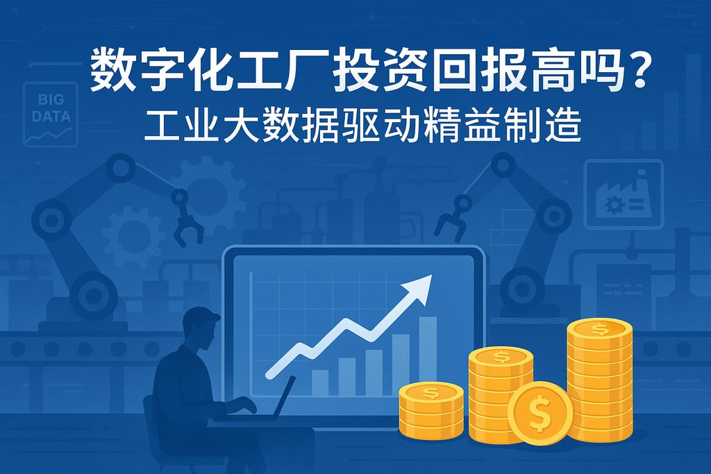 数字化工厂投资回报高吗？工业大数据驱动精益制造