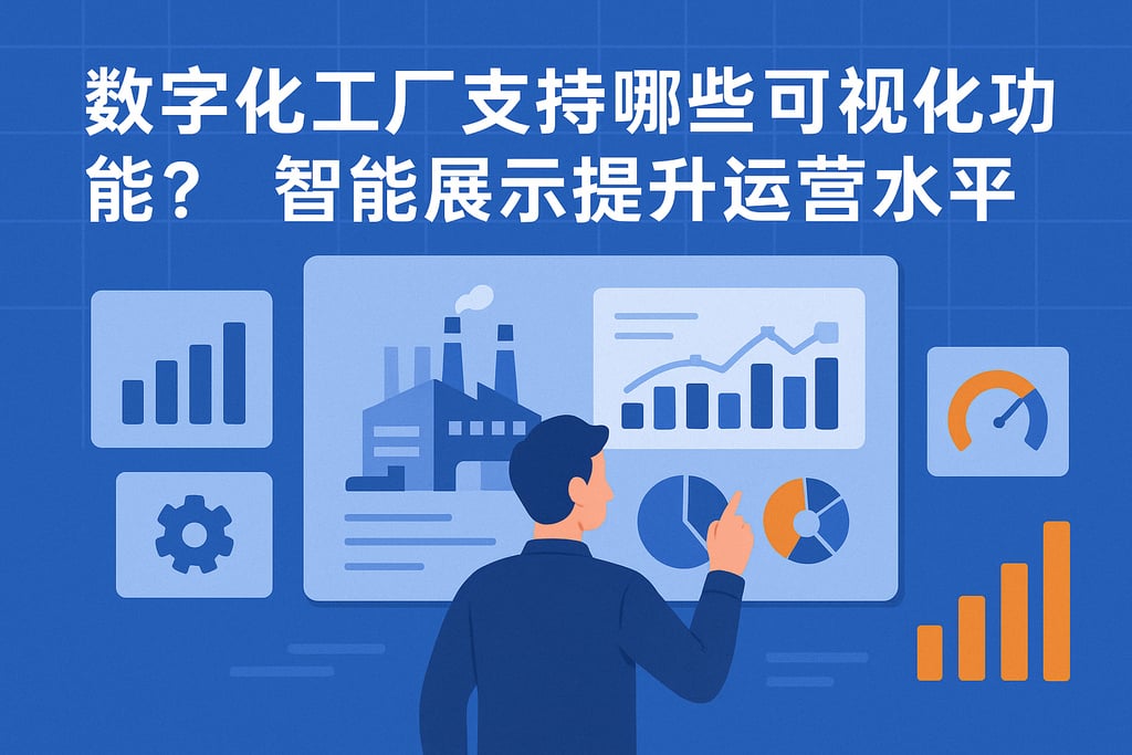 数字化工厂支持哪些可视化功能？智能展示提升运营水平