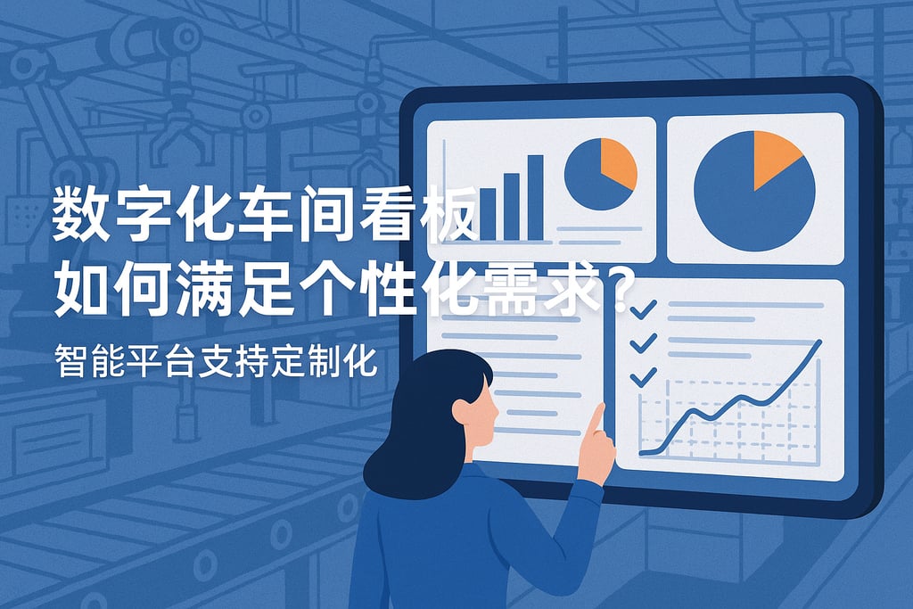 数字化车间看板如何满足个性化需求？智能平台支持定制化