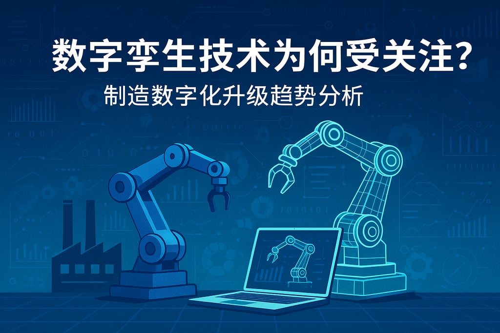 数字孪生技术为何受关注？制造数字化升级趋势分析