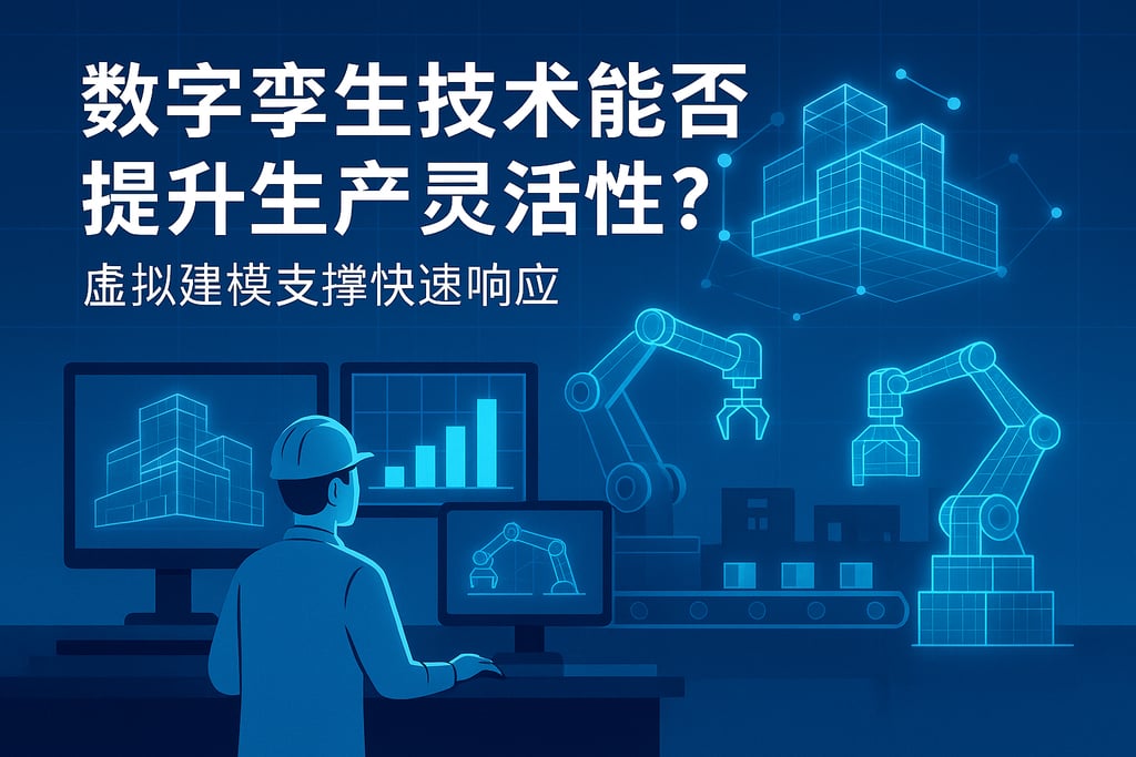 数字孪生技术能否提升生产灵活性？虚拟建模支撑快速响应