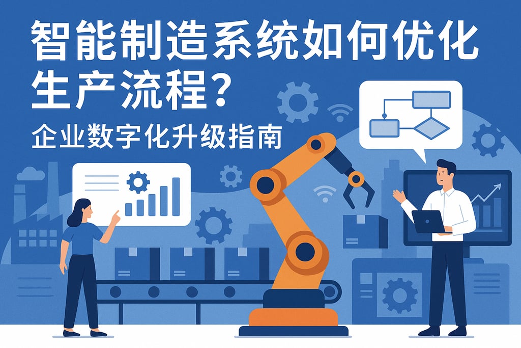 智能制造系统如何优化生产流程？企业数字化升级指南