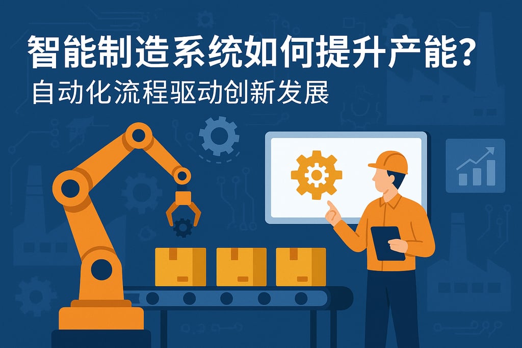 智能制造系统如何提升产能？自动化流程驱动创新发展