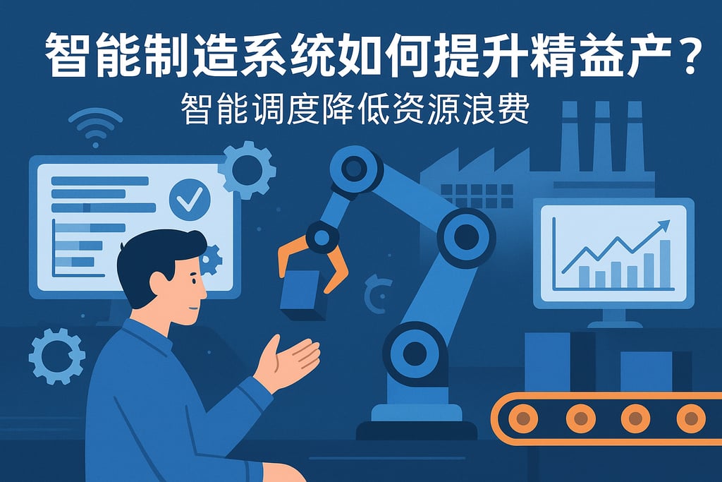 智能制造系统如何提升精益生产？智能调度降低资源浪费