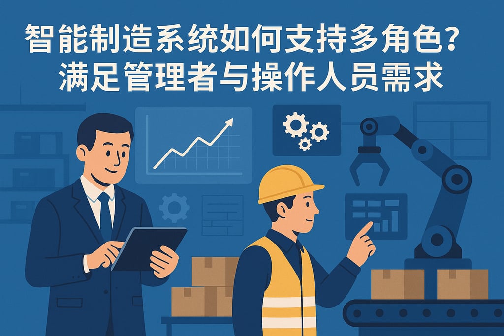 智能制造系统如何支持多角色？满足管理者与操作人员需求