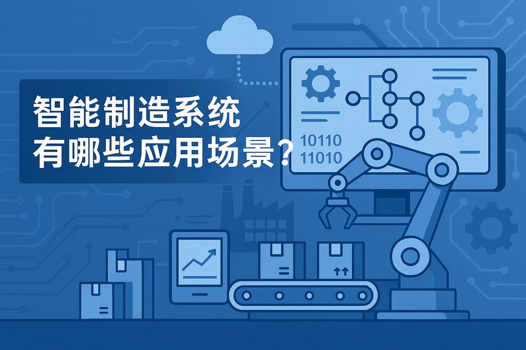 智能制造系统有哪些应用场景？制造智能数字化覆盖全流程