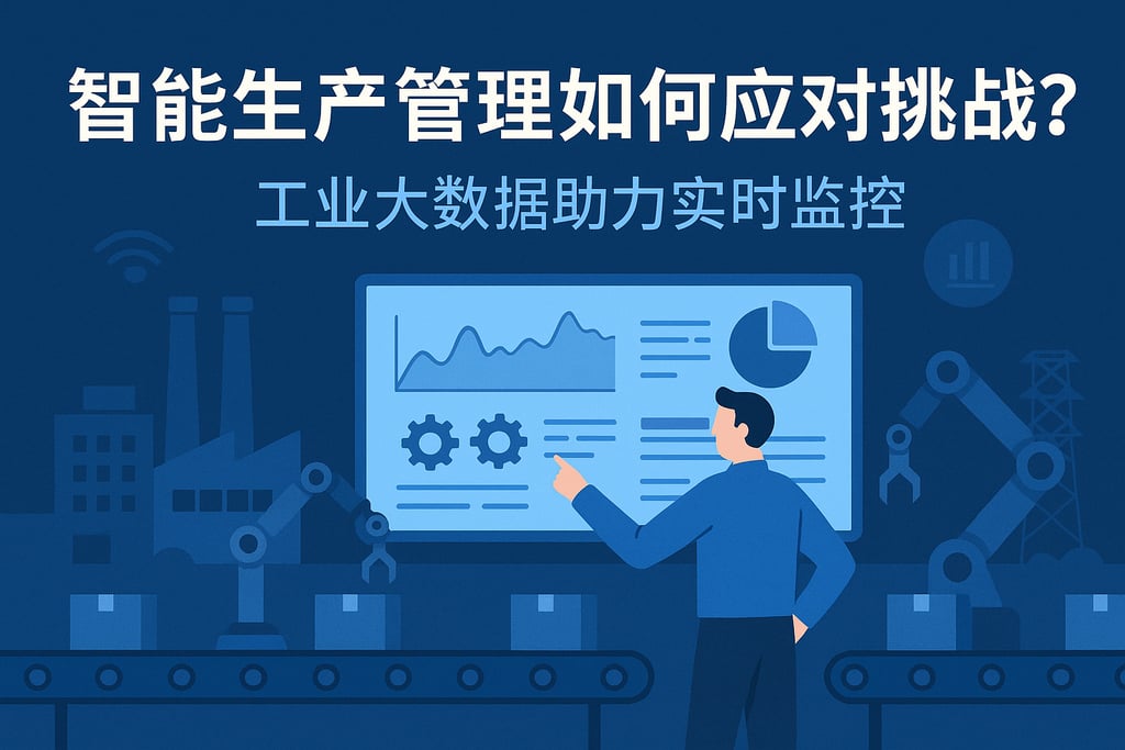 智能生产管理如何应对挑战？工业大数据助力实时监控