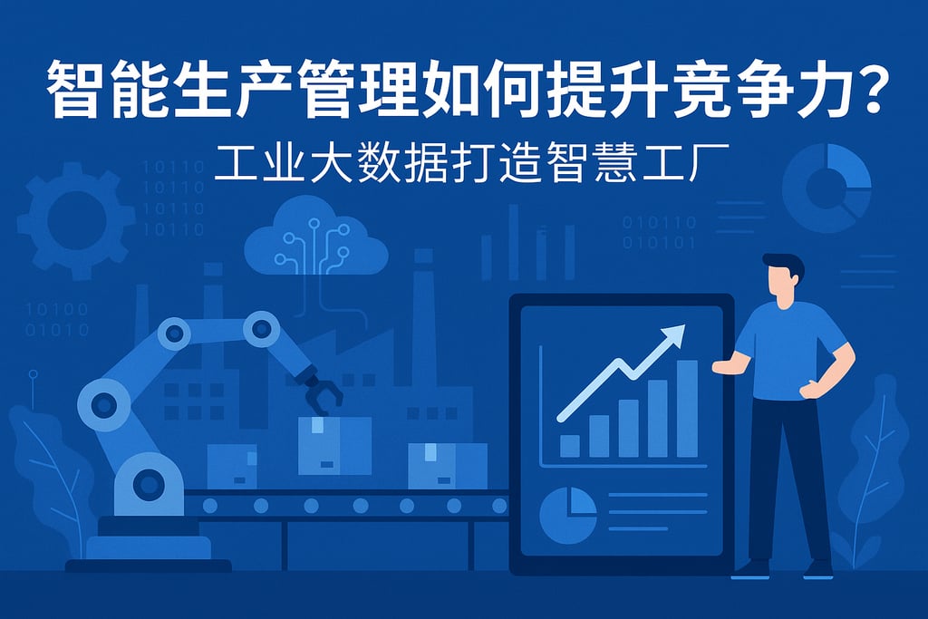 智能生产管理如何提升竞争力？工业大数据打造智慧工厂