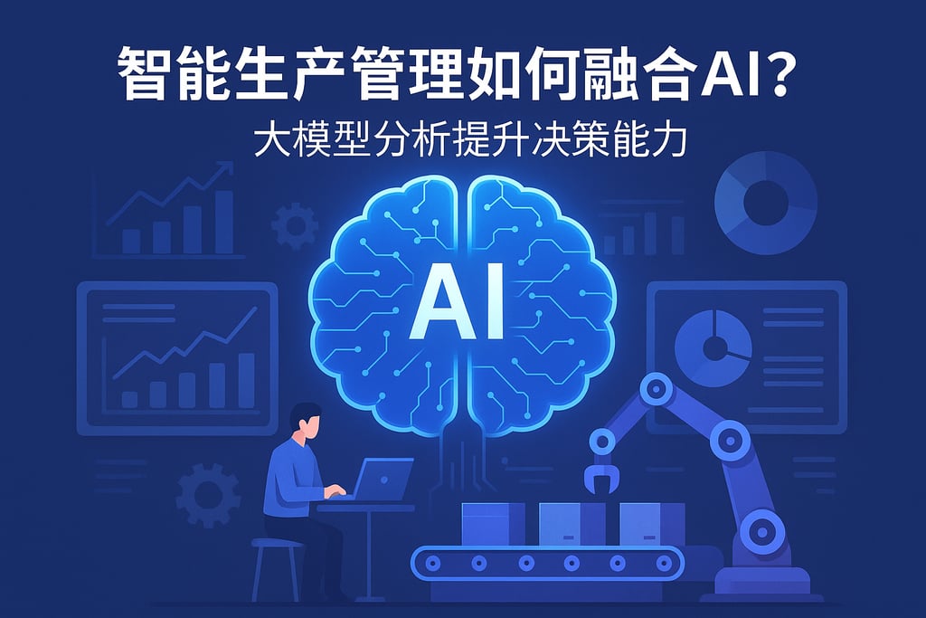 智能生产管理如何融合AI？大模型分析提升决策能力