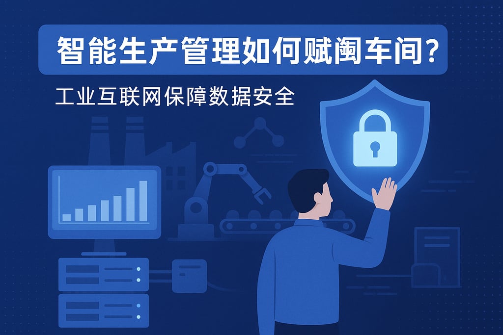 智能生产管理如何赋能车间？工业互联网保障数据安全