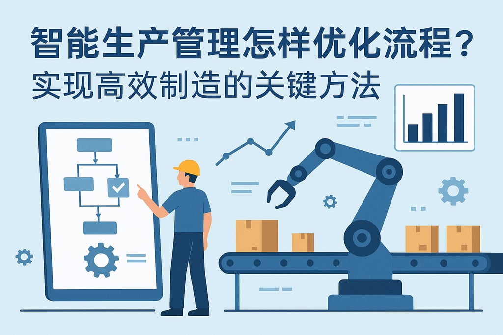 智能生产管理怎样优化流程？实现高效制造的关键方法
