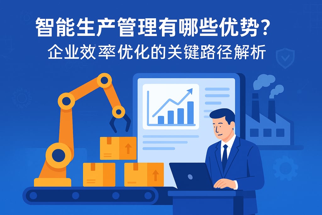 智能生产管理有哪些优势？企业效率优化的关键路径解析