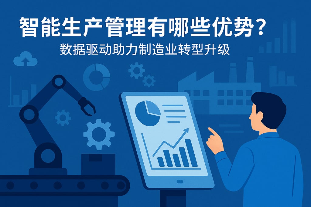 智能生产管理有哪些优势？数据驱动助力制造业转型升级