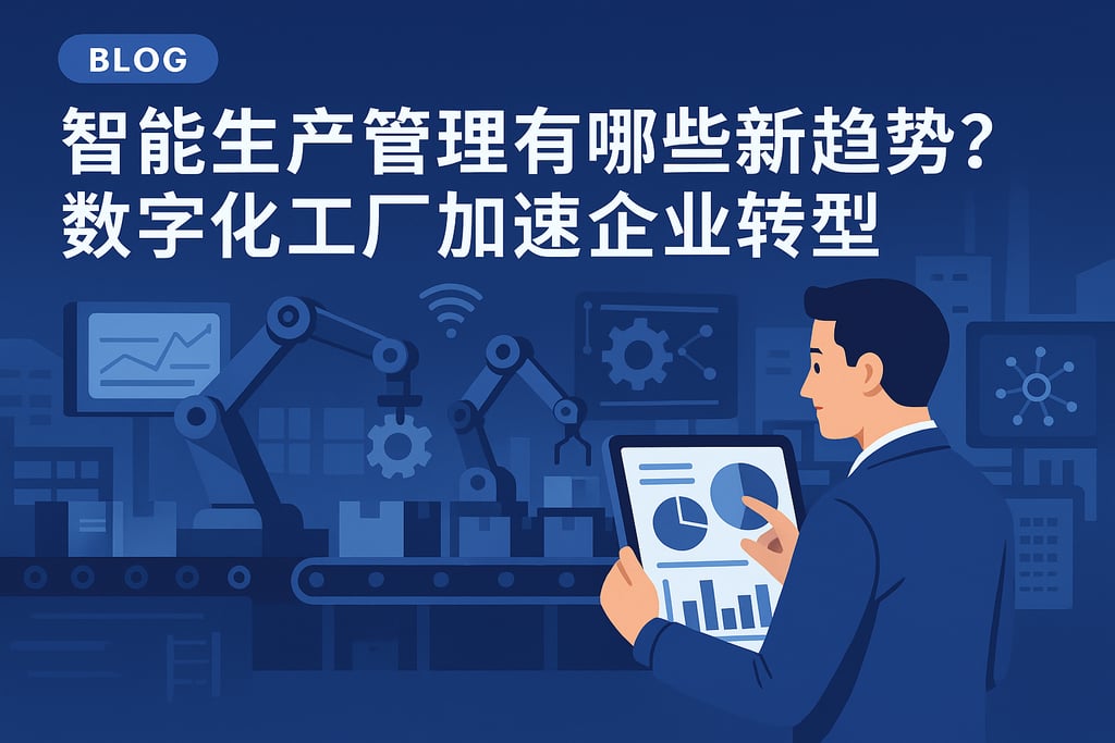 智能生产管理有哪些新趋势？数字化工厂加速企业转型