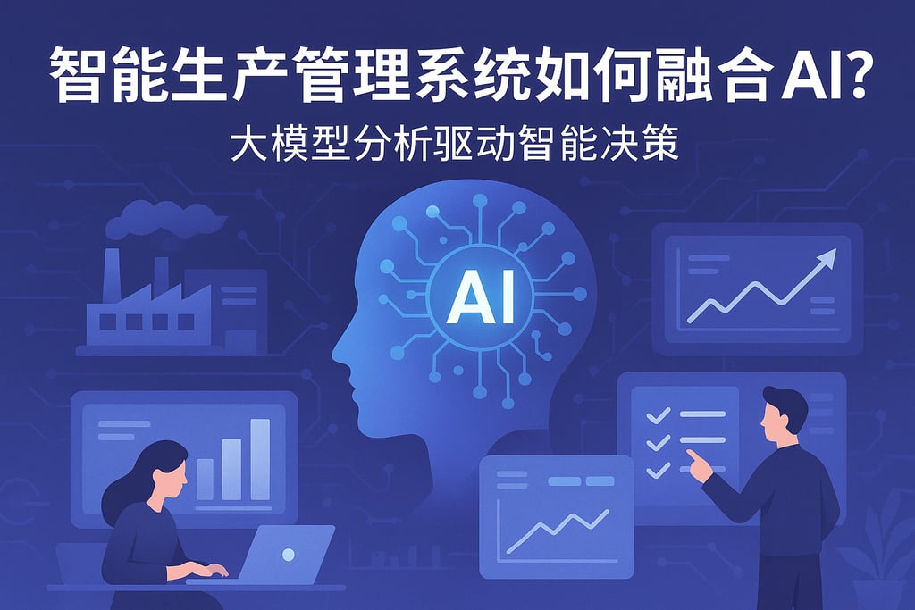 智能生产管理系统如何融合AI？大模型分析驱动智能决策