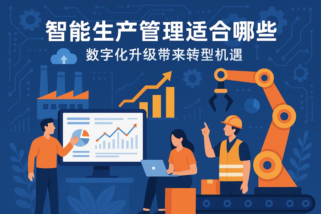 智能生产管理适合哪些企业？数字化升级带来转型机遇