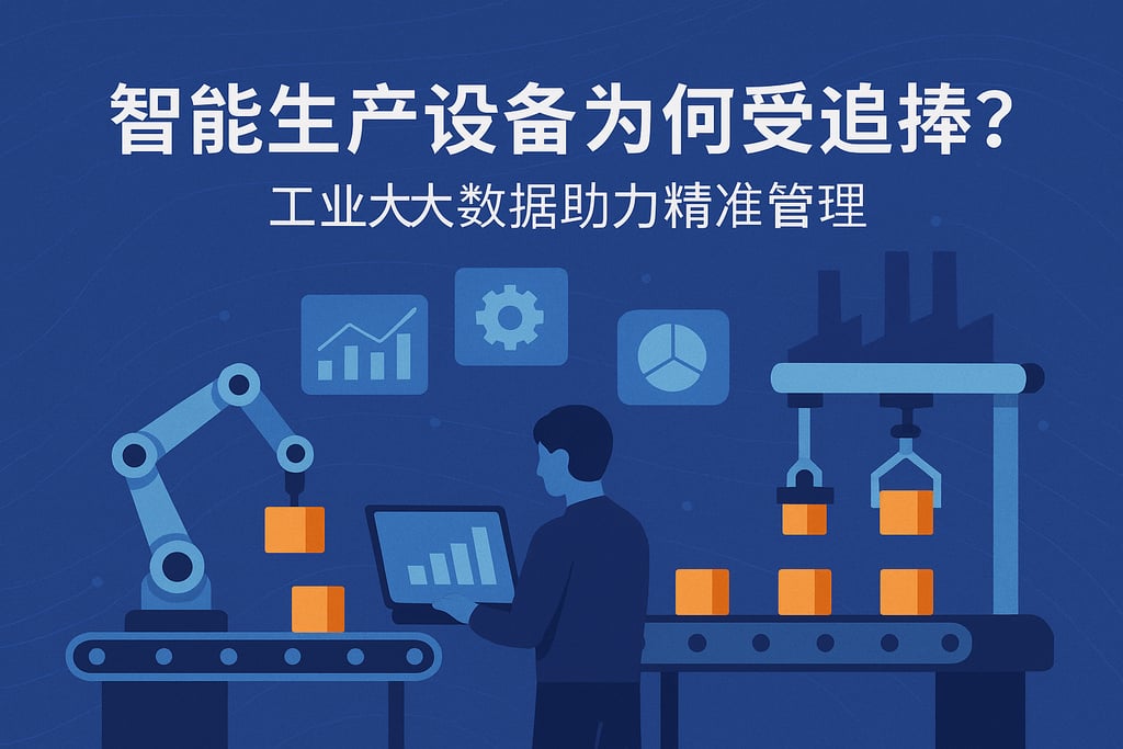 智能生产设备为何受追捧？工业大数据助力精准管理