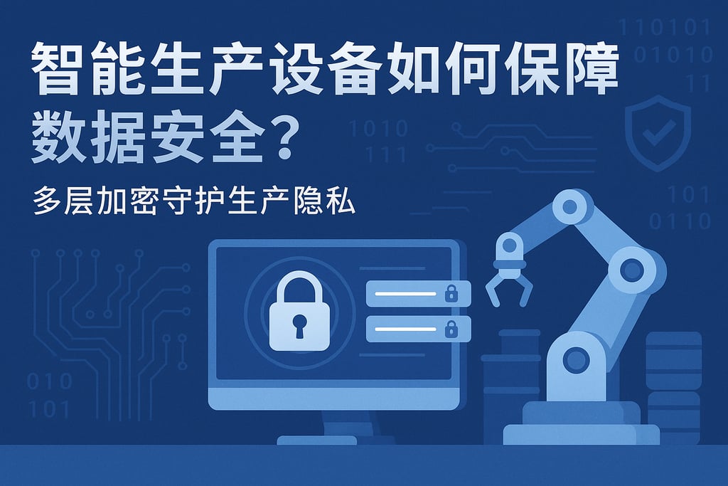 智能生产设备如何保障数据安全？多层加密守护生产隐私