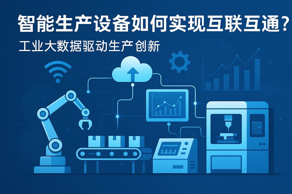 智能生产设备如何实现互联互通？工业大数据驱动生产创新
