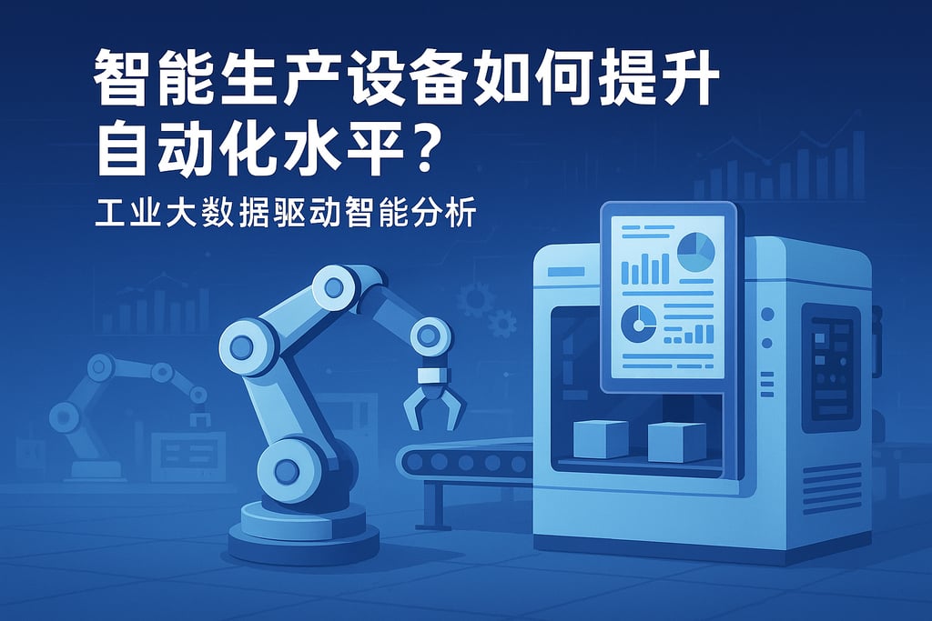 智能生产设备如何提升自动化水平？工业大数据驱动智能分析