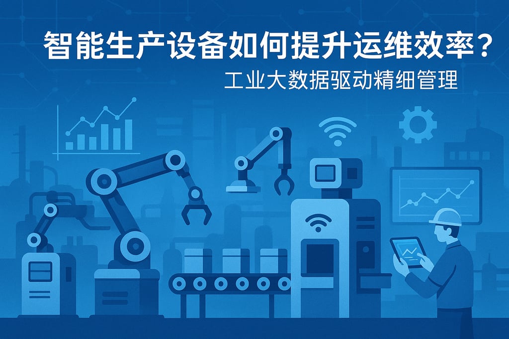 智能生产设备如何提升运维效率？工业大数据驱动精细管理