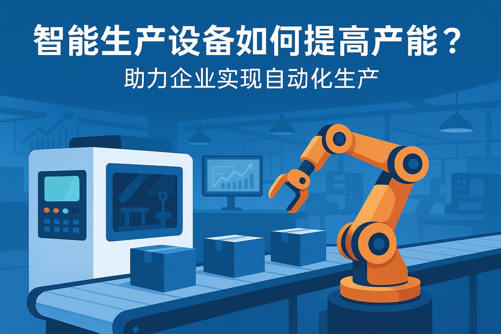智能生产设备如何提高产能？助力企业实现自动化生产