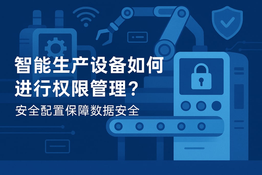 智能生产设备如何进行权限管理？安全配置保障数据安全