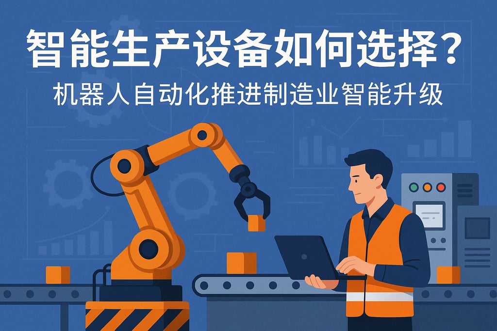 智能生产设备如何选择？机器人自动化推动制造业智能升级