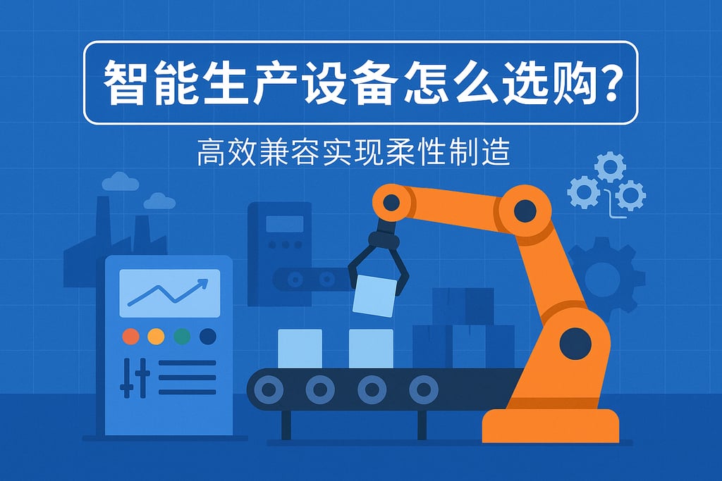 智能生产设备怎么选购？高效兼容实现柔性制造