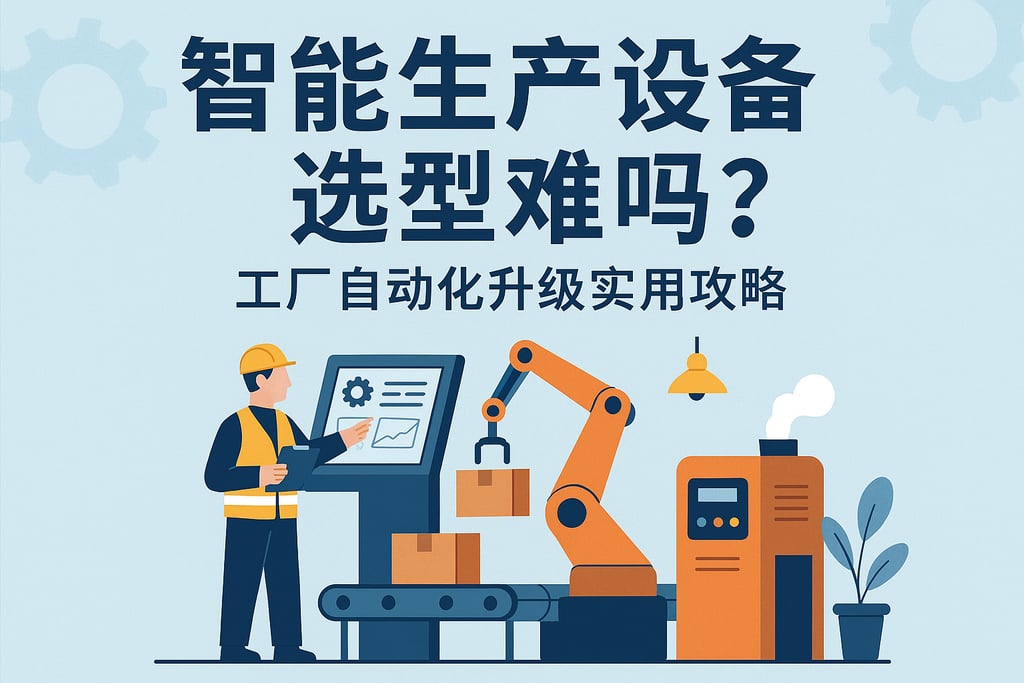 智能生产设备选型难吗？工厂自动化升级实用攻略