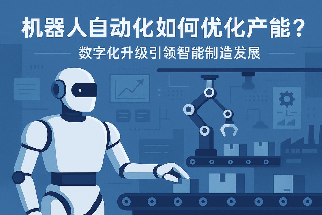 机器人自动化如何优化产能？数字化升级引领智能制造发展
