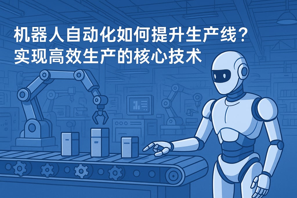 机器人自动化如何提升生产线？实现高效生产的核心技术