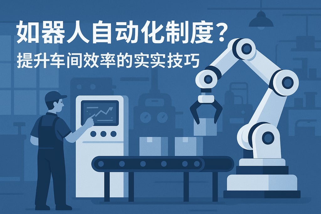 机器人自动化如何部署？提升车间生产效率的实战技巧