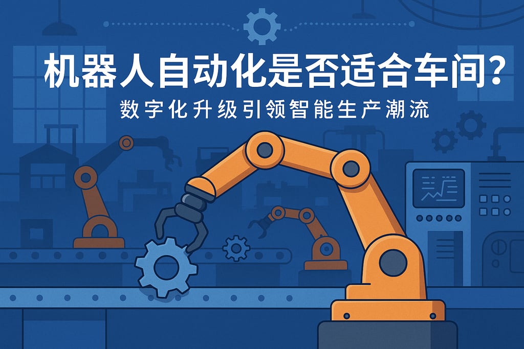 机器人自动化是否适合车间？数字化升级引领智能生产潮流