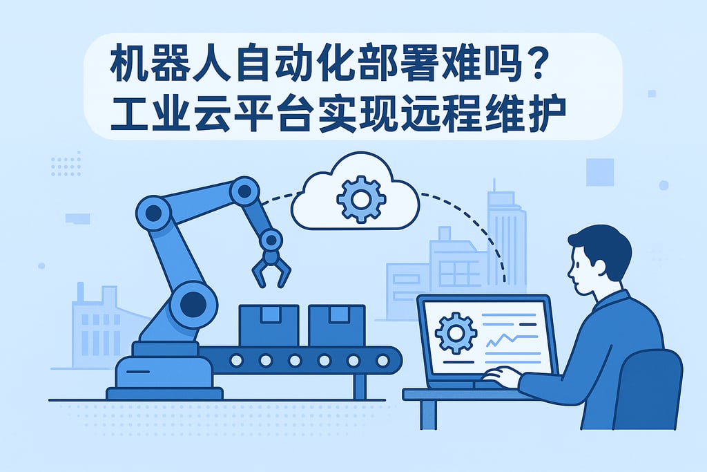 机器人自动化部署难吗？工业云平台实现远程维护