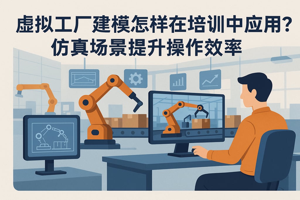 虚拟工厂建模在培训中怎样应用？仿真场景提升操作效率