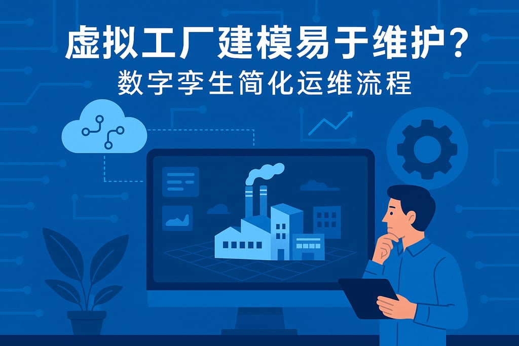 虚拟工厂建模是否易于维护？数字孪生技术简化运维流程