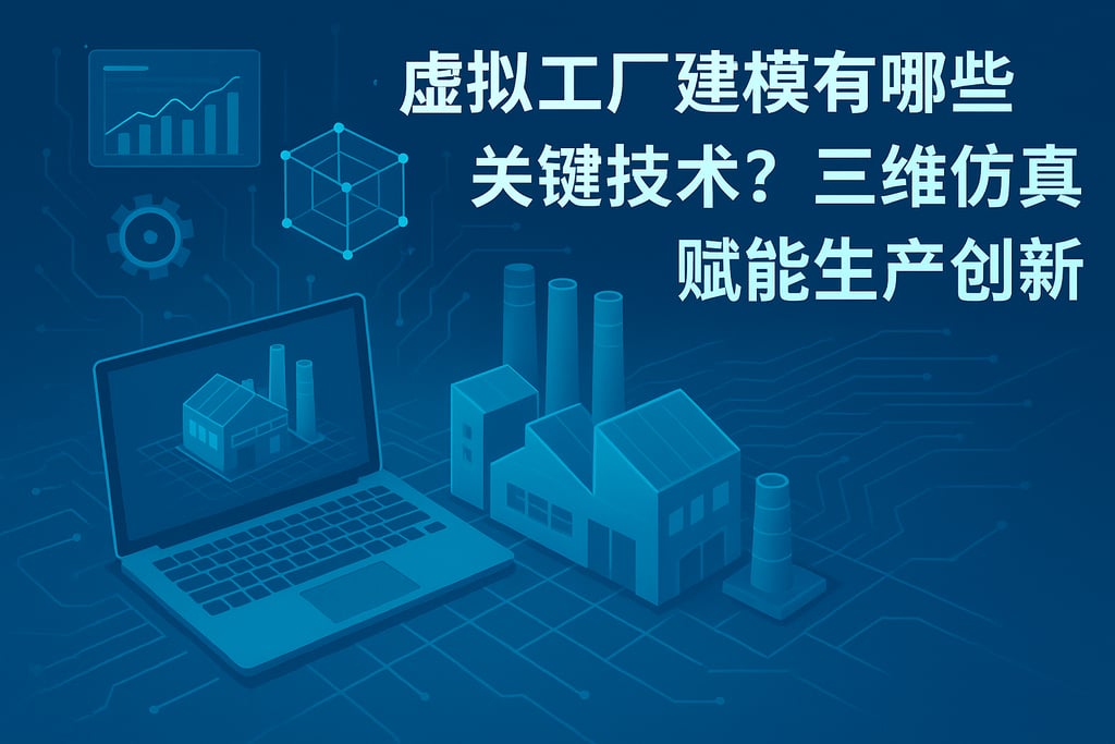 虚拟工厂建模有哪些关键技术？三维仿真赋能生产创新