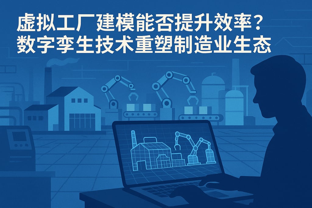 虚拟工厂建模能否提升效率？数字孪生技术重塑制造业生态