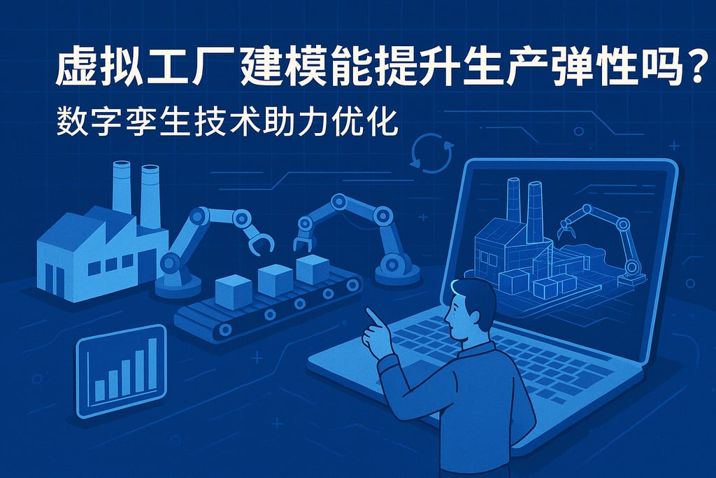 虚拟工厂建模能提升生产弹性吗？数字孪生技术助力优化