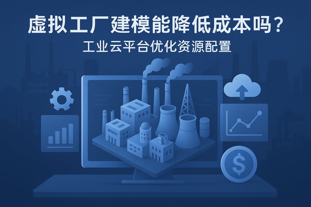 虚拟工厂建模能降低成本吗？工业云平台优化资源配置