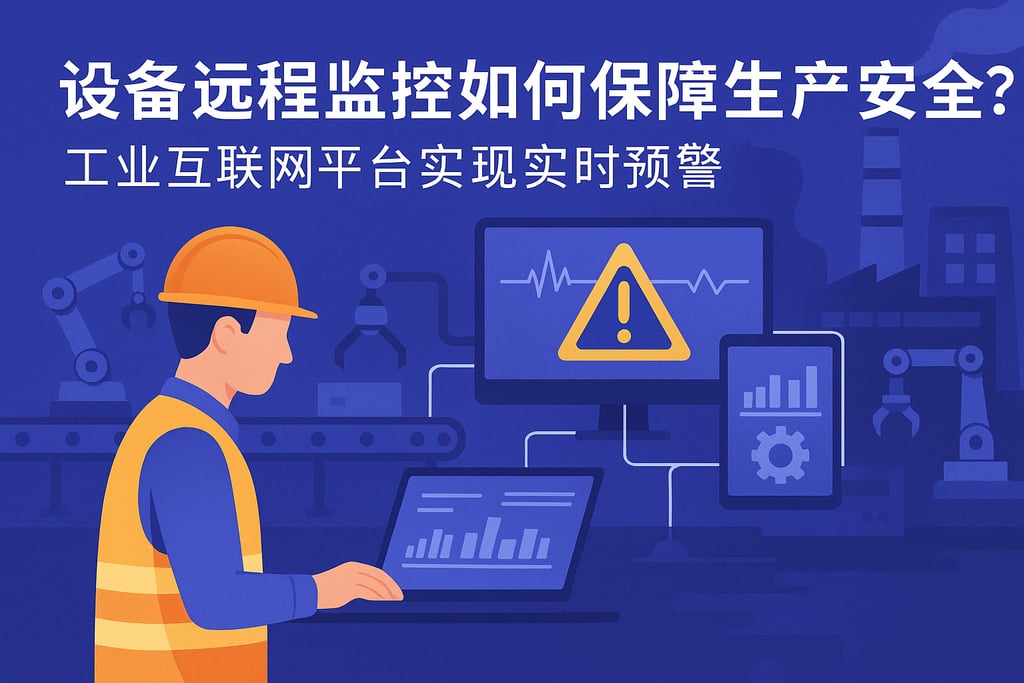 设备远程监控如何保障生产安全？工业互联网平台实现实时预警