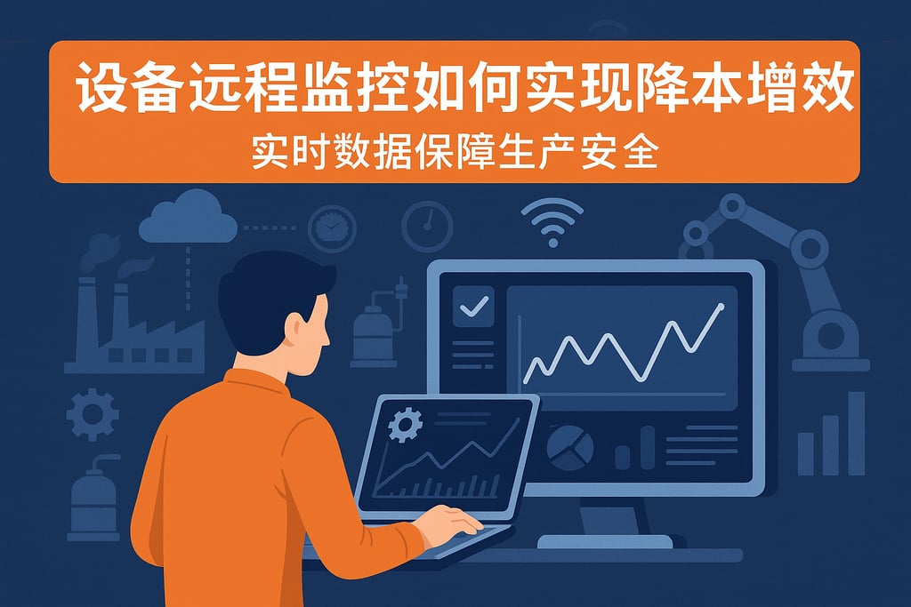 设备远程监控如何实现降本增效？实时数据保障生产安全