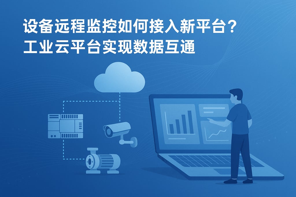 设备远程监控如何接入新平台？工业云平台实现数据互通
