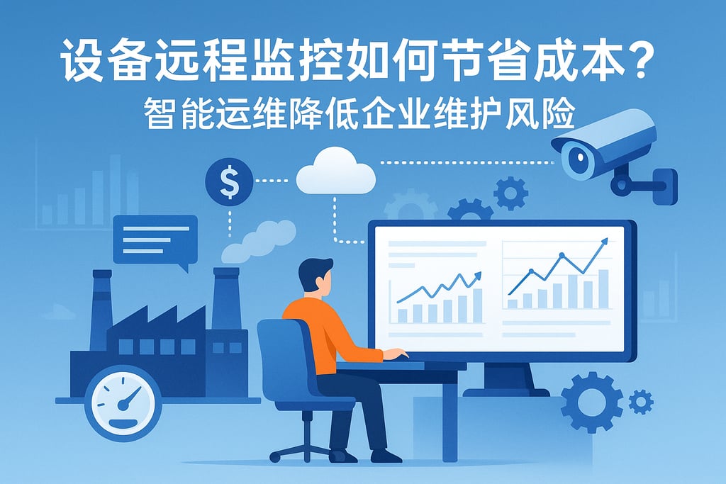 设备远程监控如何节省成本？智能运维降低企业维护风险