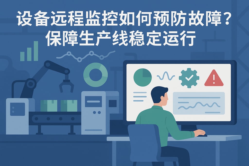 设备远程监控如何预防故障？保障生产线稳定运行