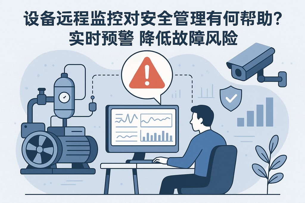 设备远程监控对安全管理有何帮助？实时预警降低故障风险