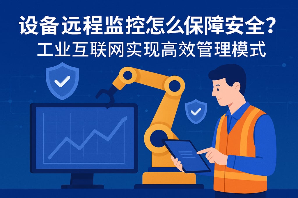 设备远程监控怎么保障安全？工业互联网实现高效管理模式