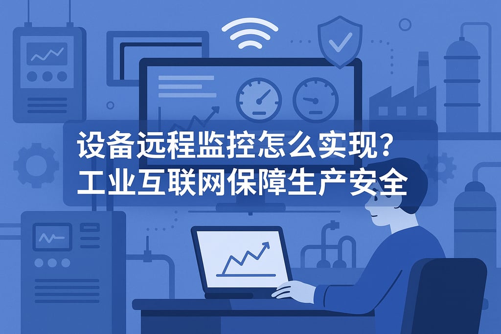 设备远程监控怎么实现？工业互联网保障生产安全
